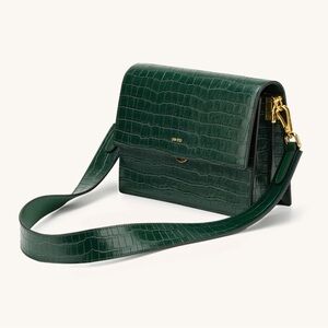 JW PEI Green Croc Crossbody Bag & Card Holder VEGAN LEATHER Best Offer Accepted